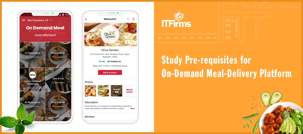 Study Prerequisites for On-Demand Meal Delivery Platform