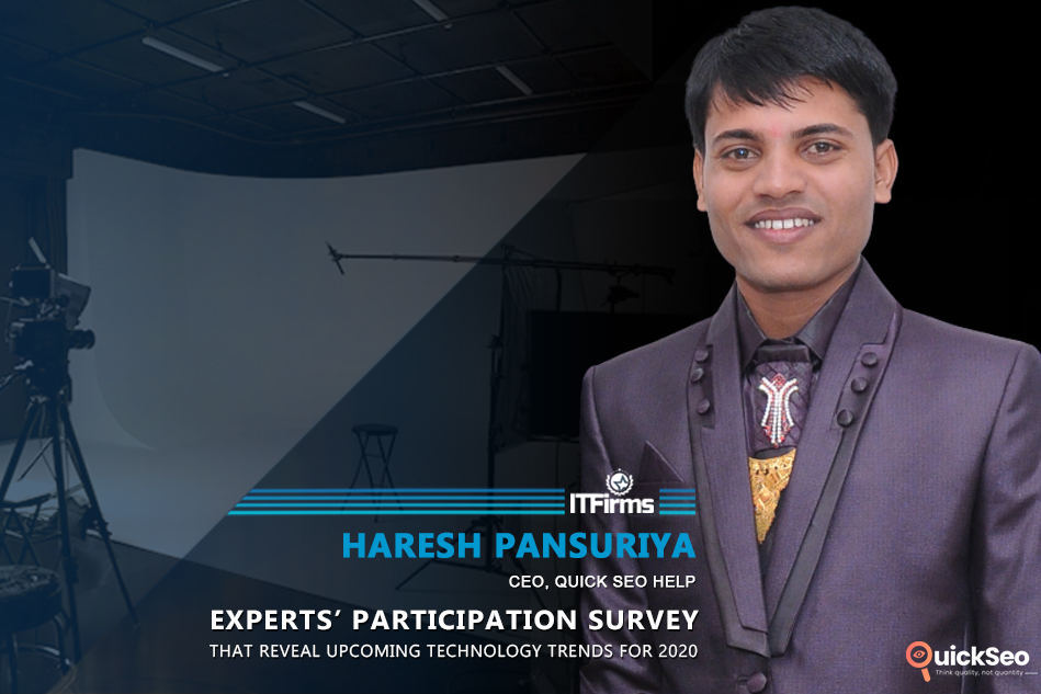 Interview with Haresh Pansuriya – CEO, Quick SEO Help