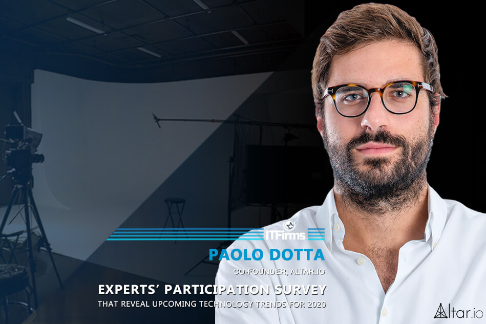 Interview with Paolo Dotta – Co-Founder, Altar.io