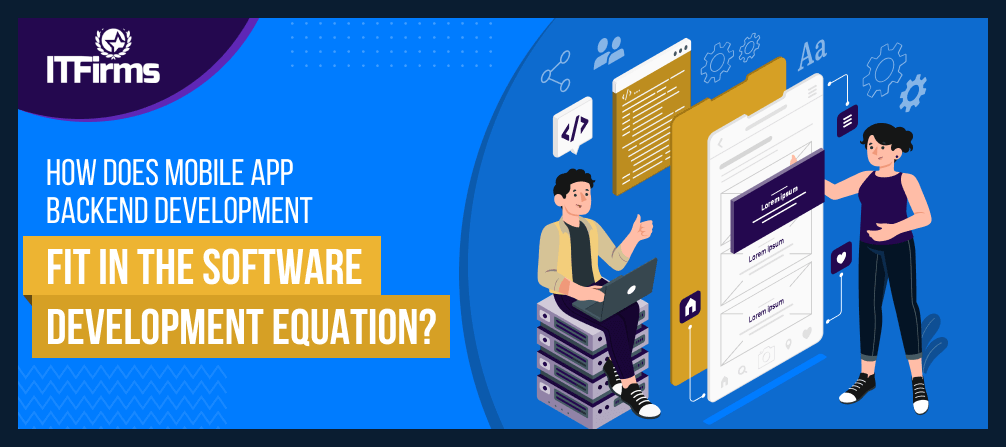 How does mobile app backend development fit in the Software Development Equation?