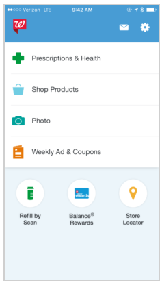 Walgreens Pharmacy App Development